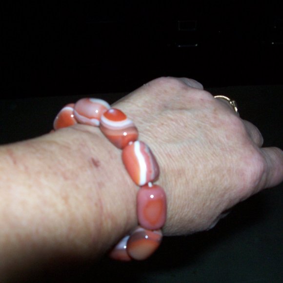 Botswana Agate Bracelet - Picture 2 of 3